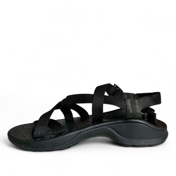 Chaco Z / Cloud 2 Updraft Toe Strap Sandal Hiking Beach Black Mens Size US 9 - Picture 8 of 13